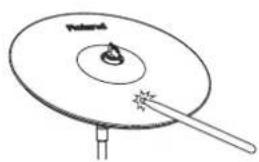ROLAND TD-11 - Baqueta cruzada - 2