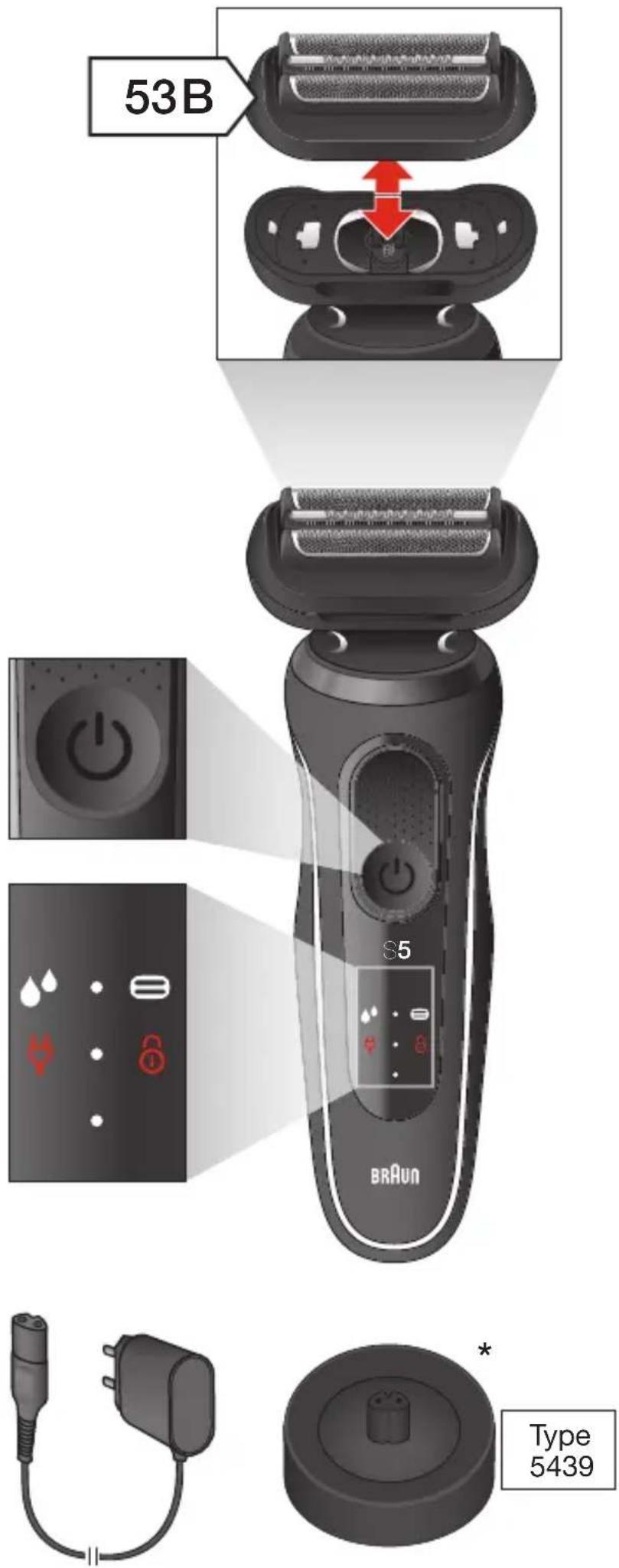 BRAUN Series 5 50-B4650cs - Braun Infolines - 1