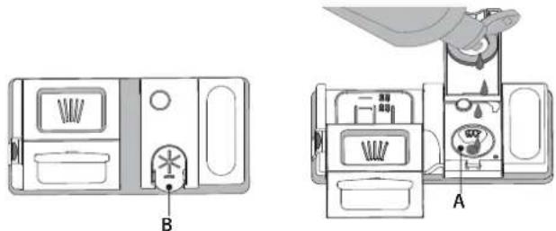 WHIRLPOOL WSFC 3M27 X - KLARSPÜLERSPENDER AUFFÜLLEN - 1
