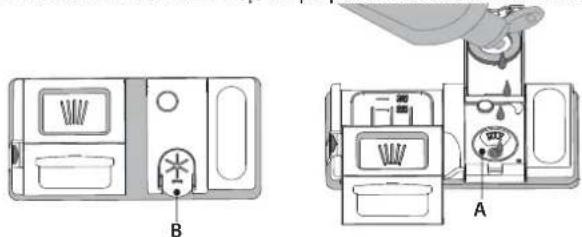 WHIRLPOOL WSFC 3M27 X - UMPLEREA DOZATORULUI PENTRU AGENT DE CLĂTIRE - 1