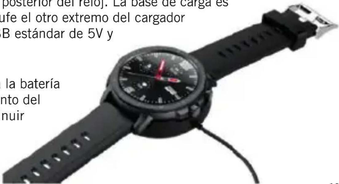 DCU Smartwatch Metal - MÉTODO DE CARGA: - 1