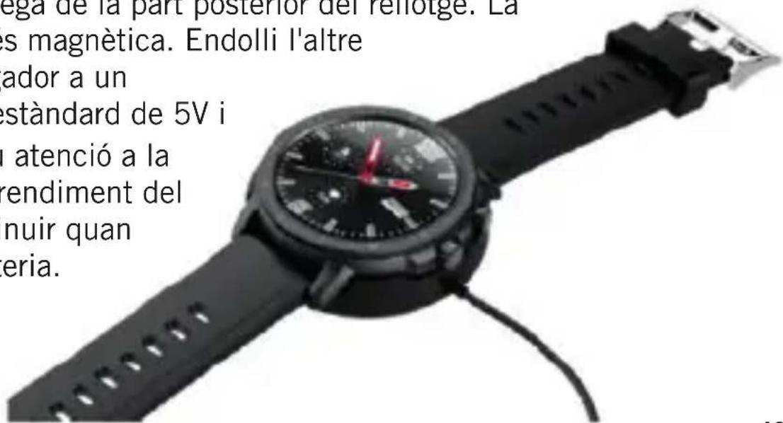 DCU Smartwatch Metal - MÈTODE DE CÀRREGA: - 1