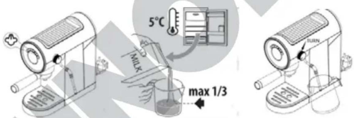UNOLD Piccopresso 28636 - PREPARAZIONE DEL CAPPUCCINO / DELLA SCHIUMA DI LATTE - 3