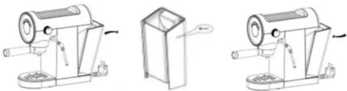 UNOLD Piccopresso 28636 - Napelnianie zbiornika na wode - 1