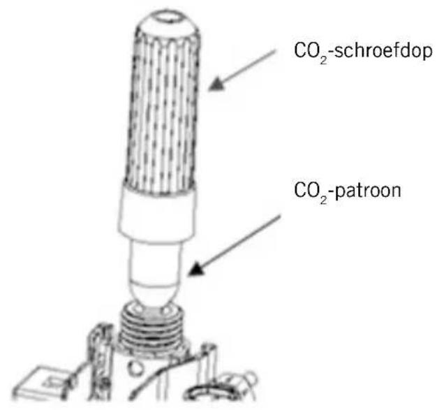 UNOLD Franzl 48975 - MONTAGE EN WISSEL VAN DE CO₂-PATROON - 3