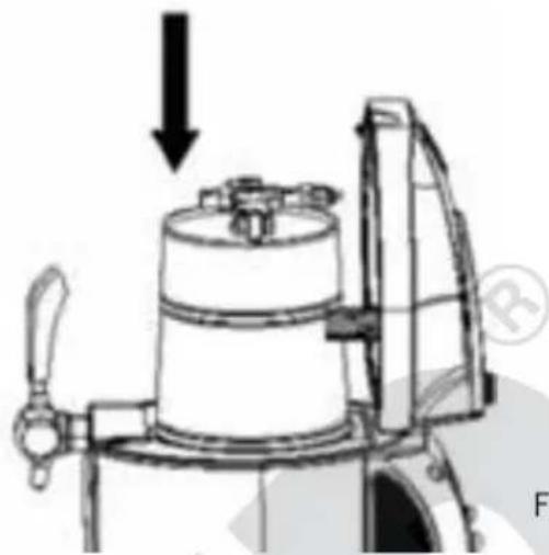 UNOLD Franzl 48975 - Preparing the beer keg - 2