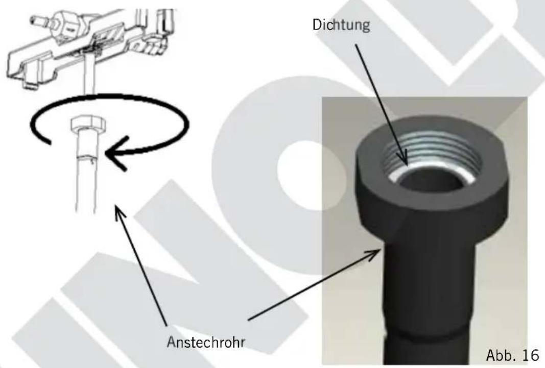 UNOLD Franzl 48975 - Rohrdichtung am Anstechrohr der Anstecheinheit austauschen - 1
