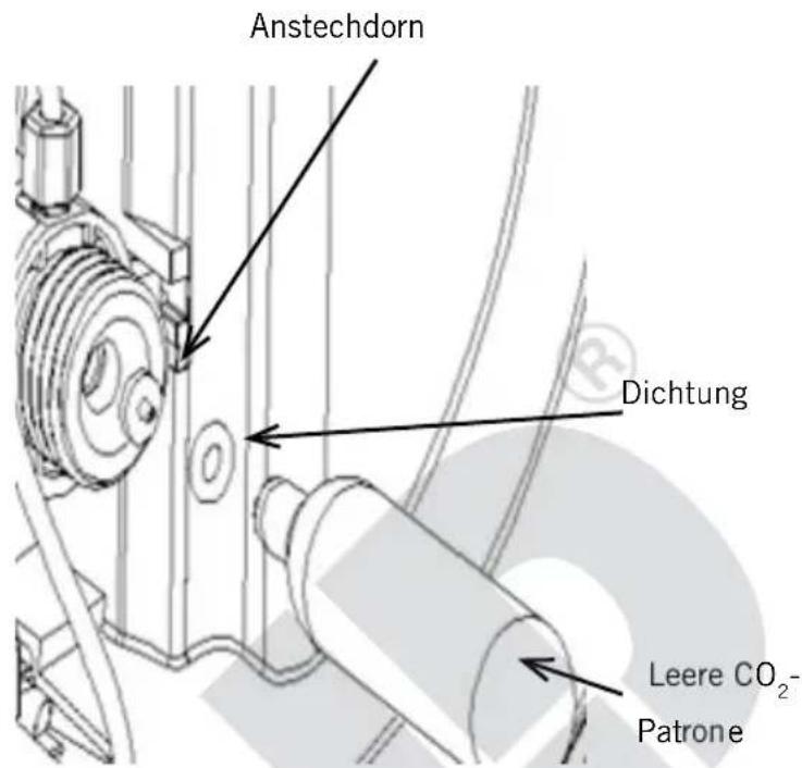 UNOLD Franzl 48975 - Anstechdorn und Dichtung austauschen - 3