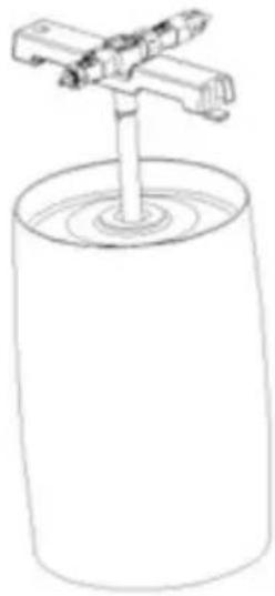 UNOLD Franzl 48975 - Preparing the beer keg - 1