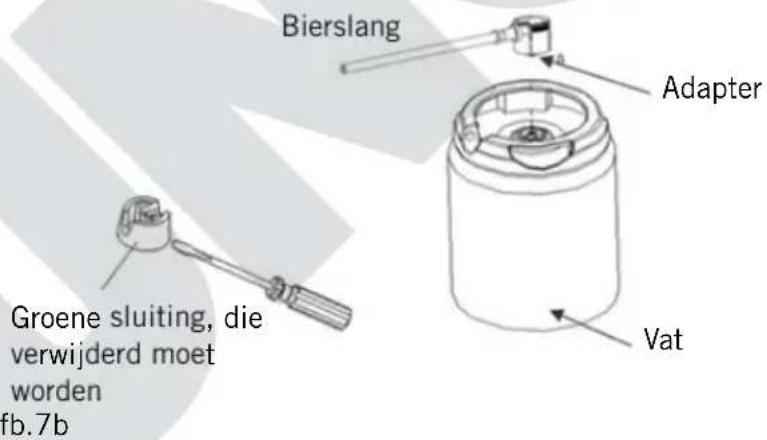 UNOLD Franzl 48975 - AANSLUITING TAPVAT - 2