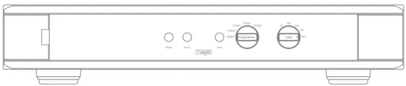 REGA Aura MC - Commandes du panneau avant - 2