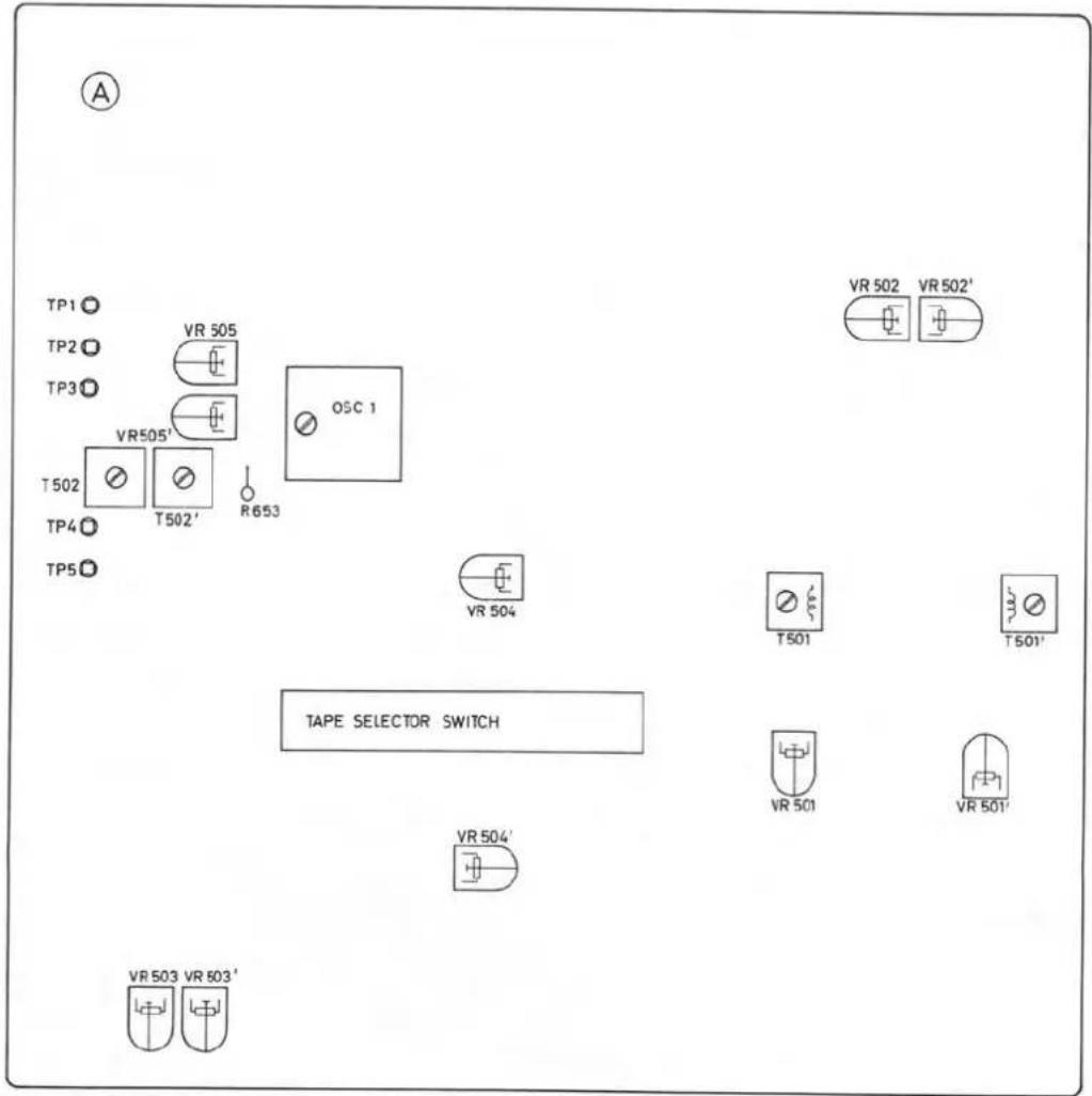 DUAL C 844 - Transistorentabelle Dolby - 1