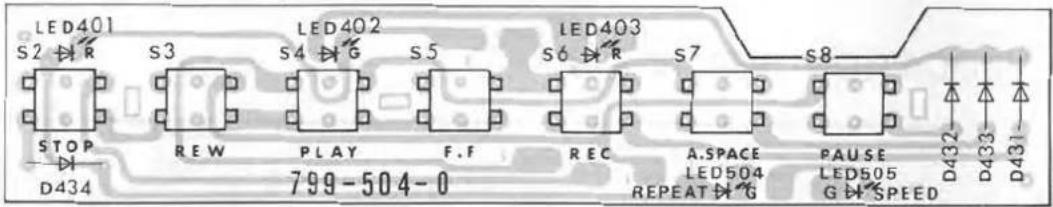 DUAL C 844 - Transistorentabelle Dolby - 24
