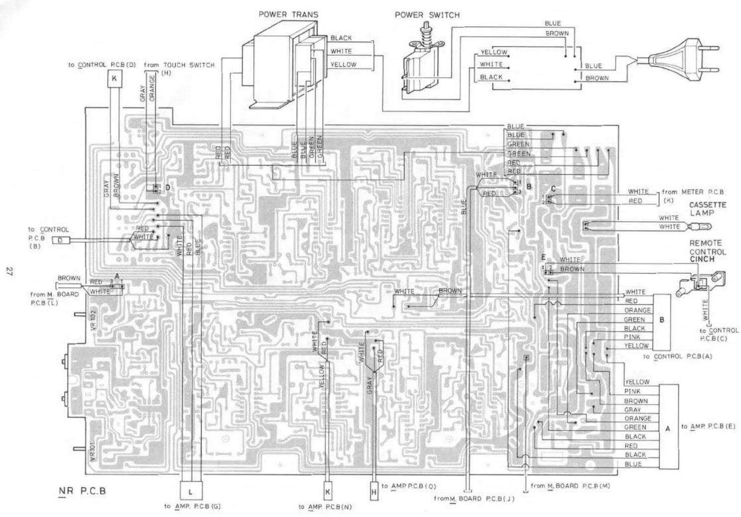 DUAL C 844 - Transistorentabelle Dolby - 23