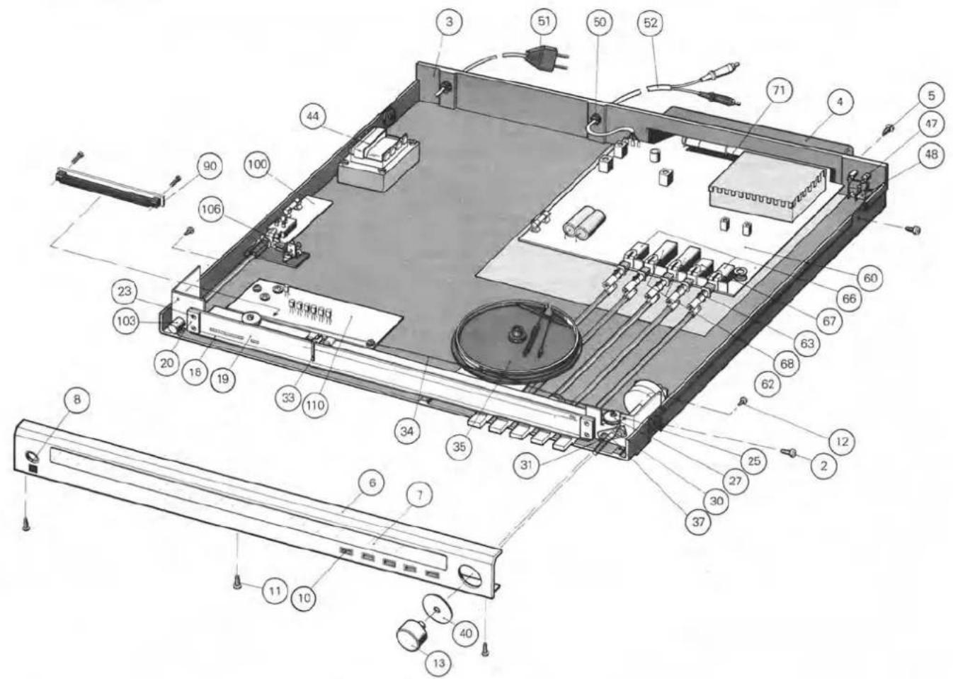 DUAL CT 1150 - Alignement du circuit d'entrée OM et GO - 8