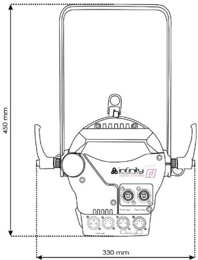 INFINITY TS-260C7 Profile Engine - Absence de réponse au DMX - 3