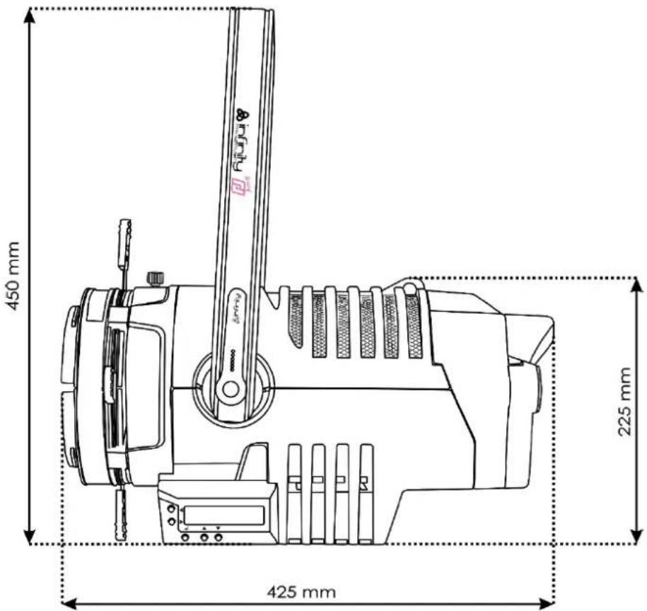 INFINITY TS-260C7 Profile Engine - Absence de réponse au DMX - 2