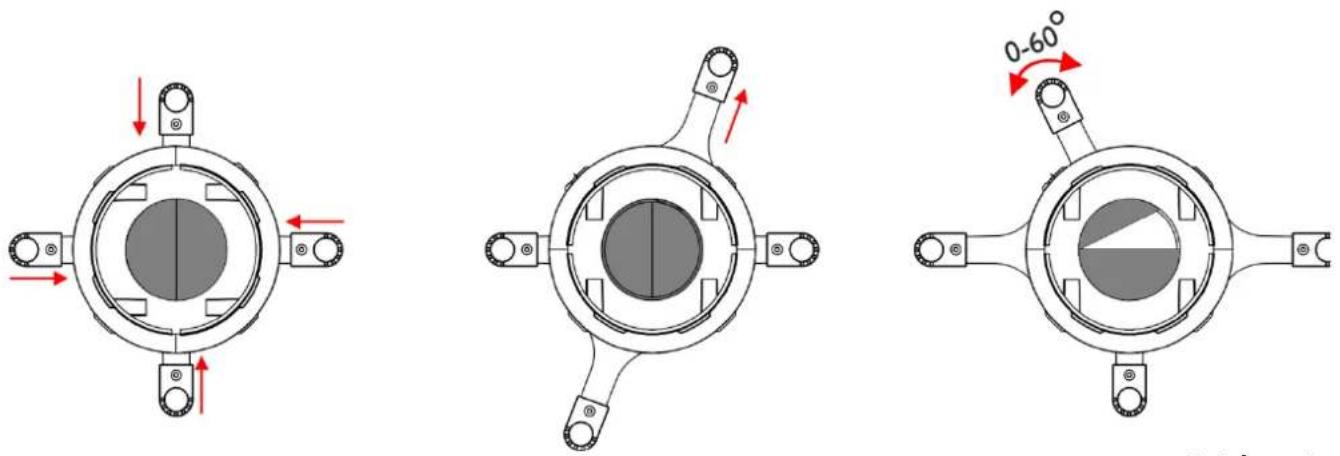 INFINITY TS-260C7 Profile Engine - Réglage des obturateurs - 1