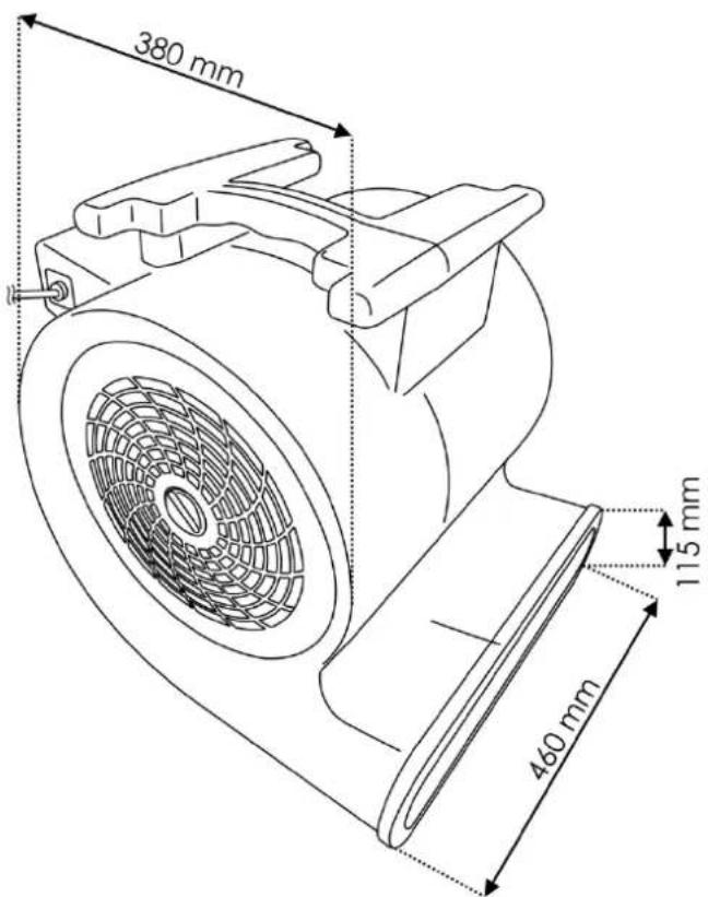 Showtec SF-250 - Pas de ventilation - 1
