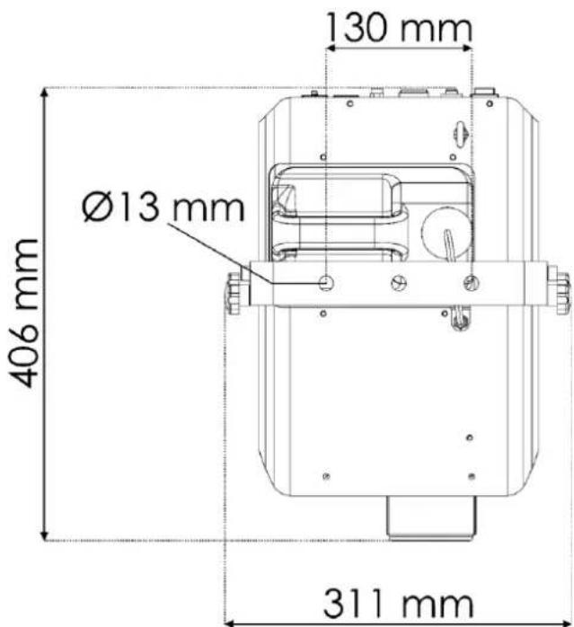Showtec Stellar FZ-1000 Fazer - Dimensions - 3
