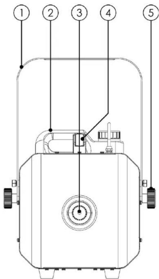 Showtec Stellar S-1200 Snow Machine - Vue de face - 1