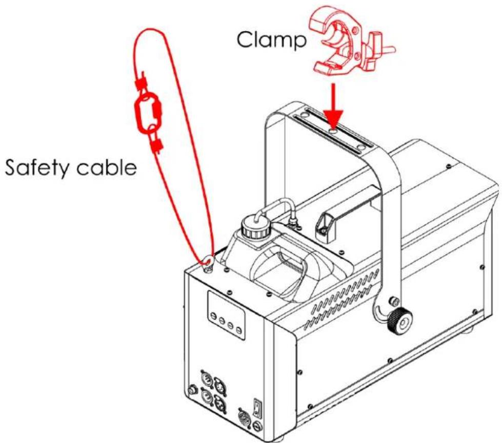 Showtec Stellar S-1200 Snow Machine - AVERTISSEMENT - 1