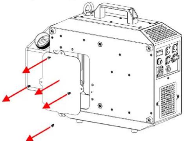 Showtec Stellar UF-1000 Upright Fogger - AVERTISSEMENT - 5