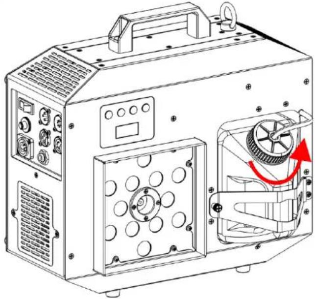 Showtec Stellar UF-1000 Upright Fogger - AVERTISSEMENT - 1