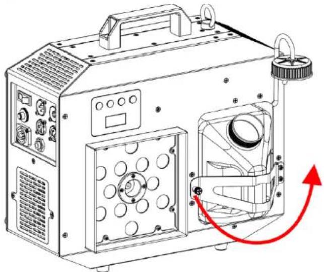 Showtec Stellar UF-1000 Upright Fogger - AVERTISSEMENT - 2