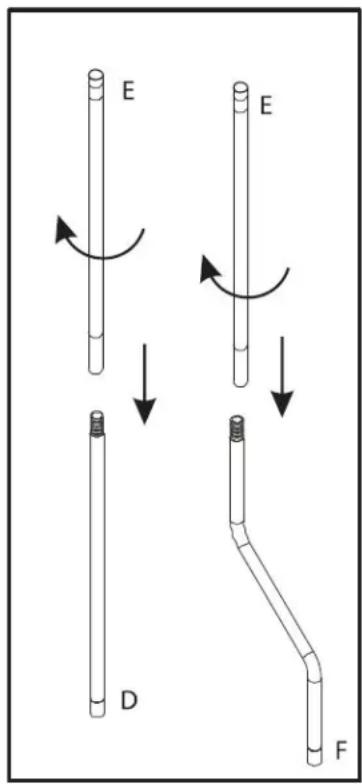 DANBY DLS060WDB - Step 1: Assembling the legs - 1