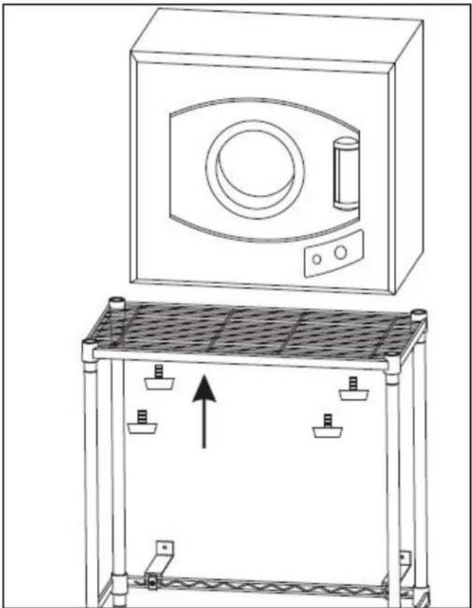 DANBY DLS060WDB - Step 6: Installing the dryer - 1