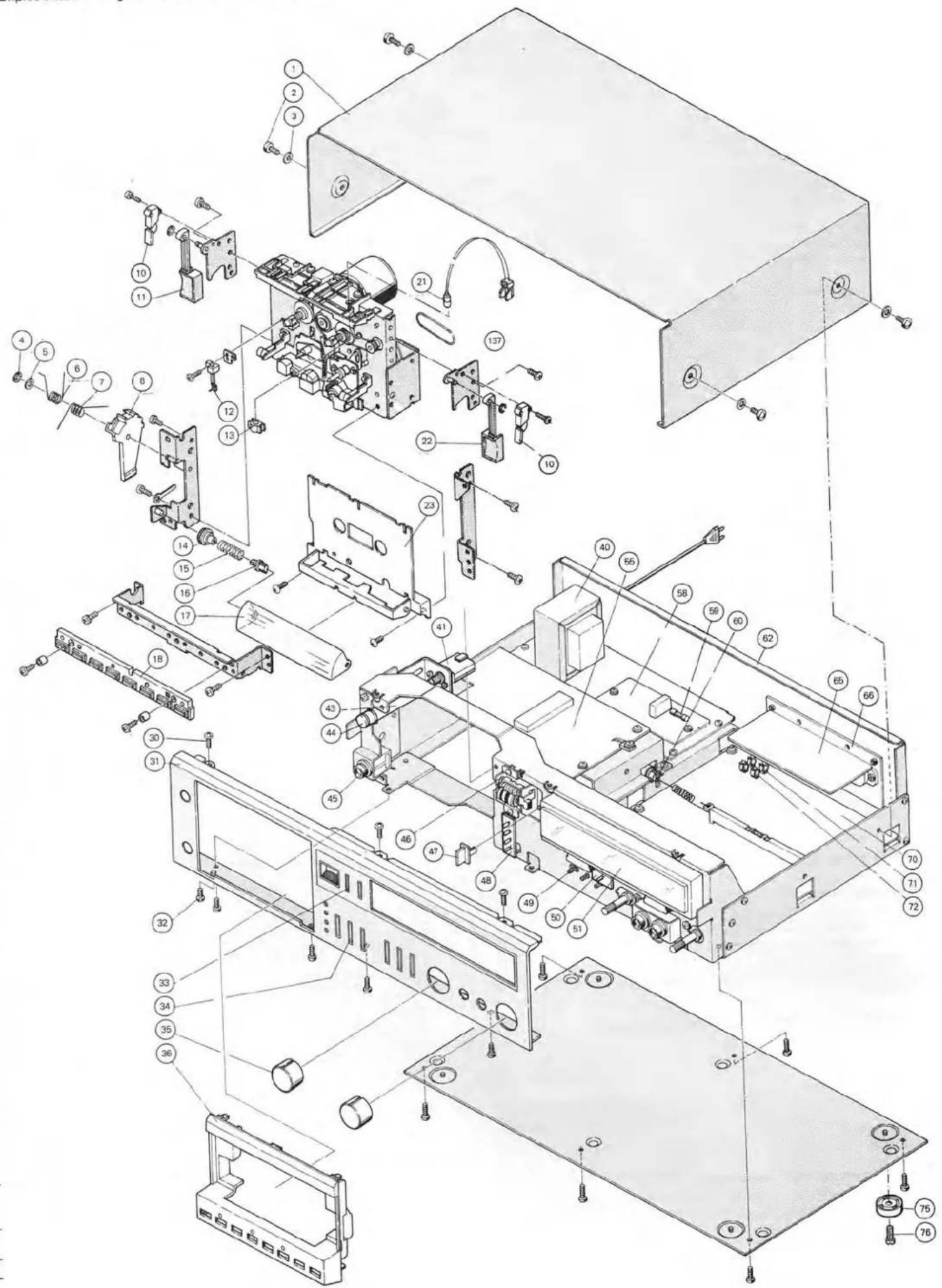 DUAL C 824 - Remplacement de la tête d'effacement - 3