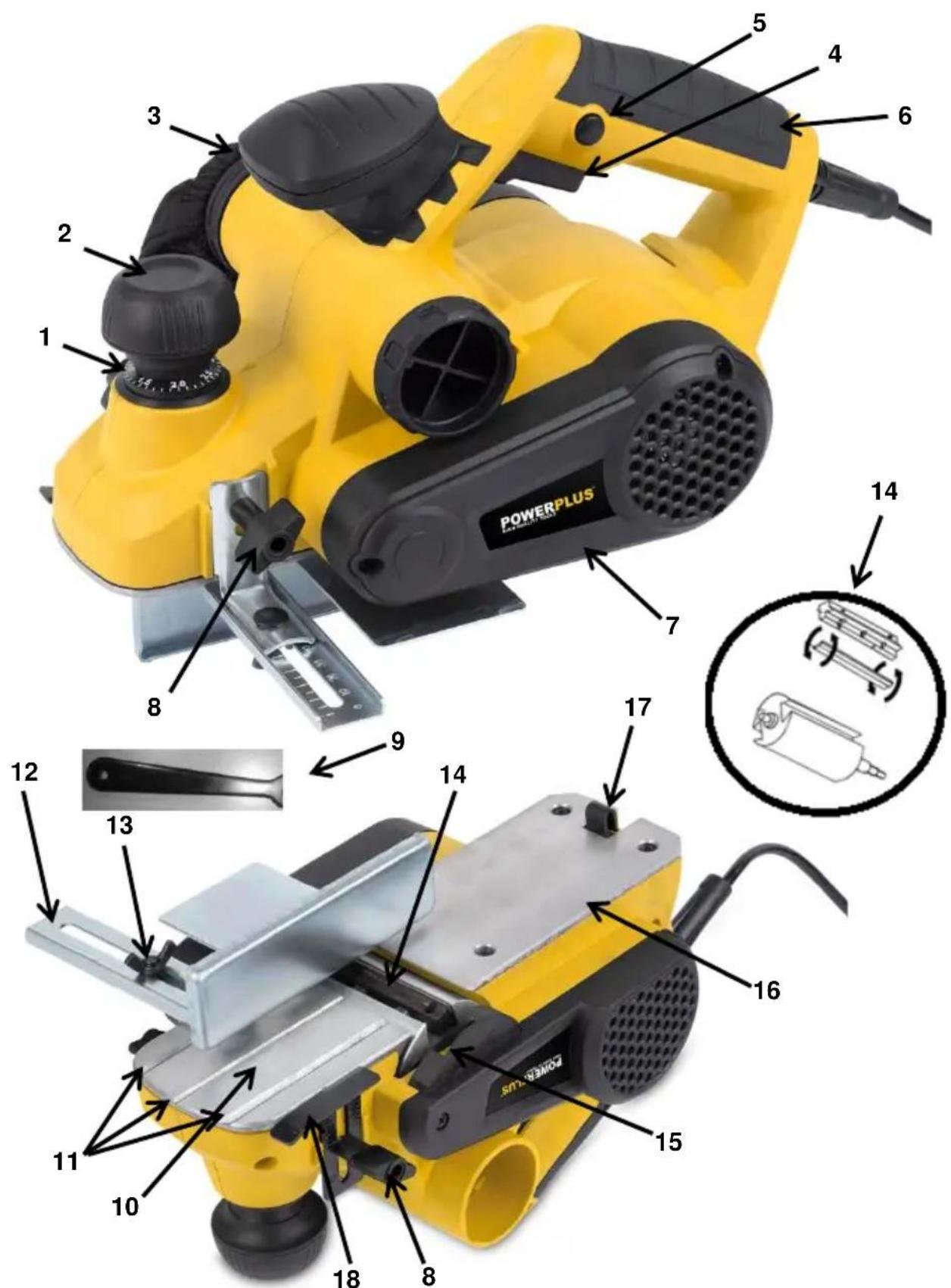 PowerPlus POWX1110 - 1