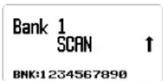Bank 1 SCAN ↑ BNK:1234567890
