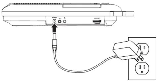 GPX PRC257B - Alimentation de la batterie - 2