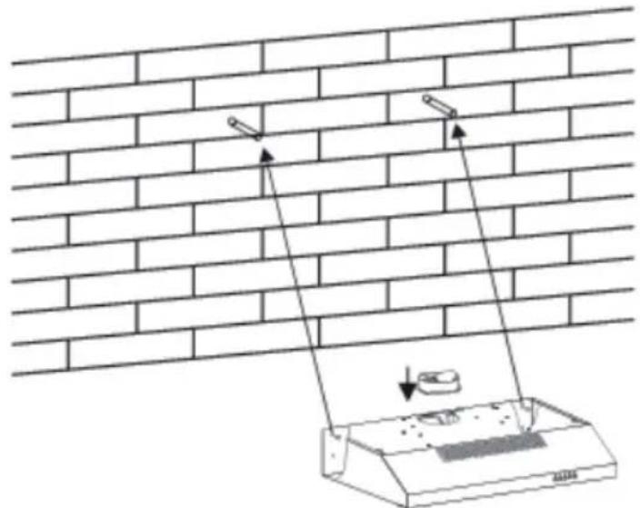 Klarstein Contempo Neo - Installation method 1: Wall mounting - 1