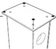TRIANGLE Borea BR10 - Pedestal and spikes assembly - 3