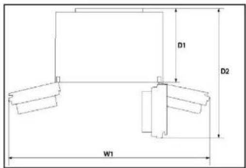 HAIER HSW59F18DNMM - Plassbehov - 1