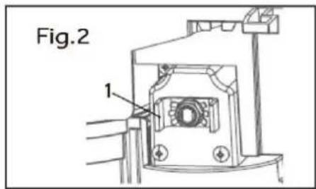 HAIER HSW59F18DNMM - Reinstalling the ice container - 1