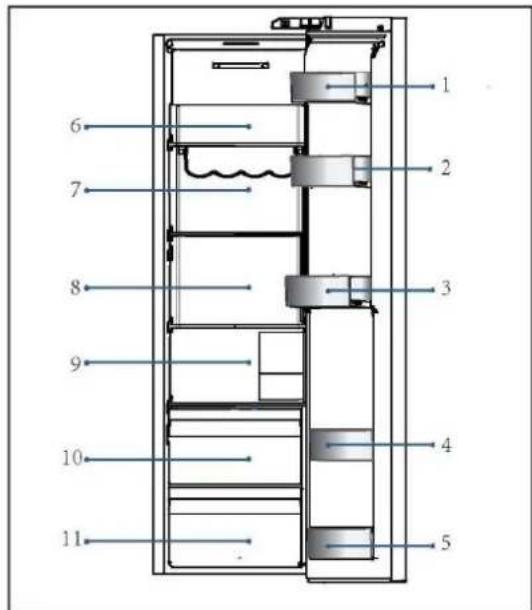 HAIER HSW59F18DNMM - Bewaren in het koelkastcompartiment - 1