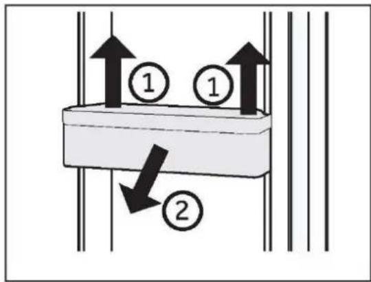 HAIER HSW59F18DNMM - Estantes de puerta/soportes para botellas desmontables - 1