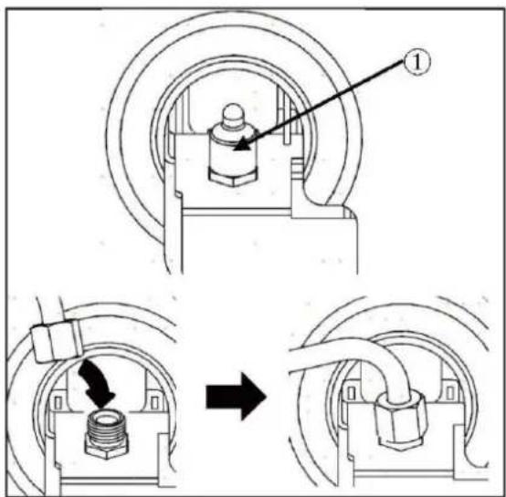 HAIER HSW59F18DNMM - Conexión del agua al electrodoméstico - 1