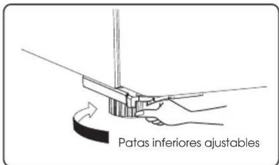 HISENSE RF632N4BCE - Estabilización del aparato - 2
