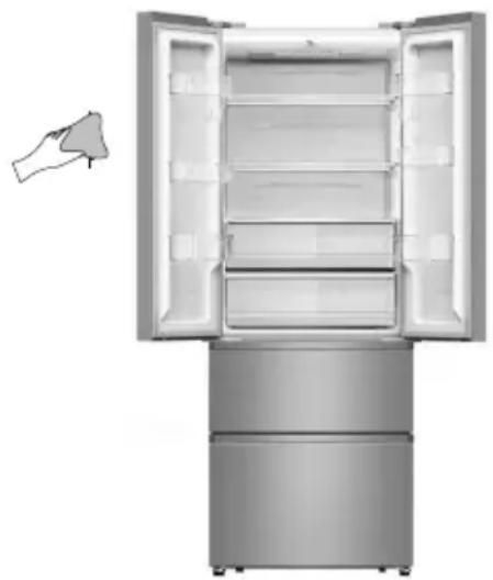 HISENSE RF632N4BCE - Innenreinigung - 1