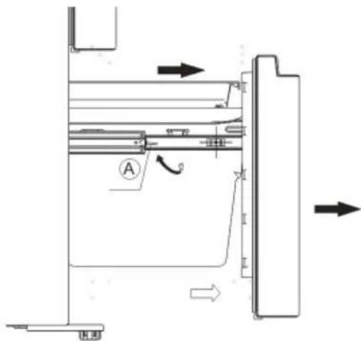 HISENSE RF632N4BCE - Desmontar del cajón del congelador - 1