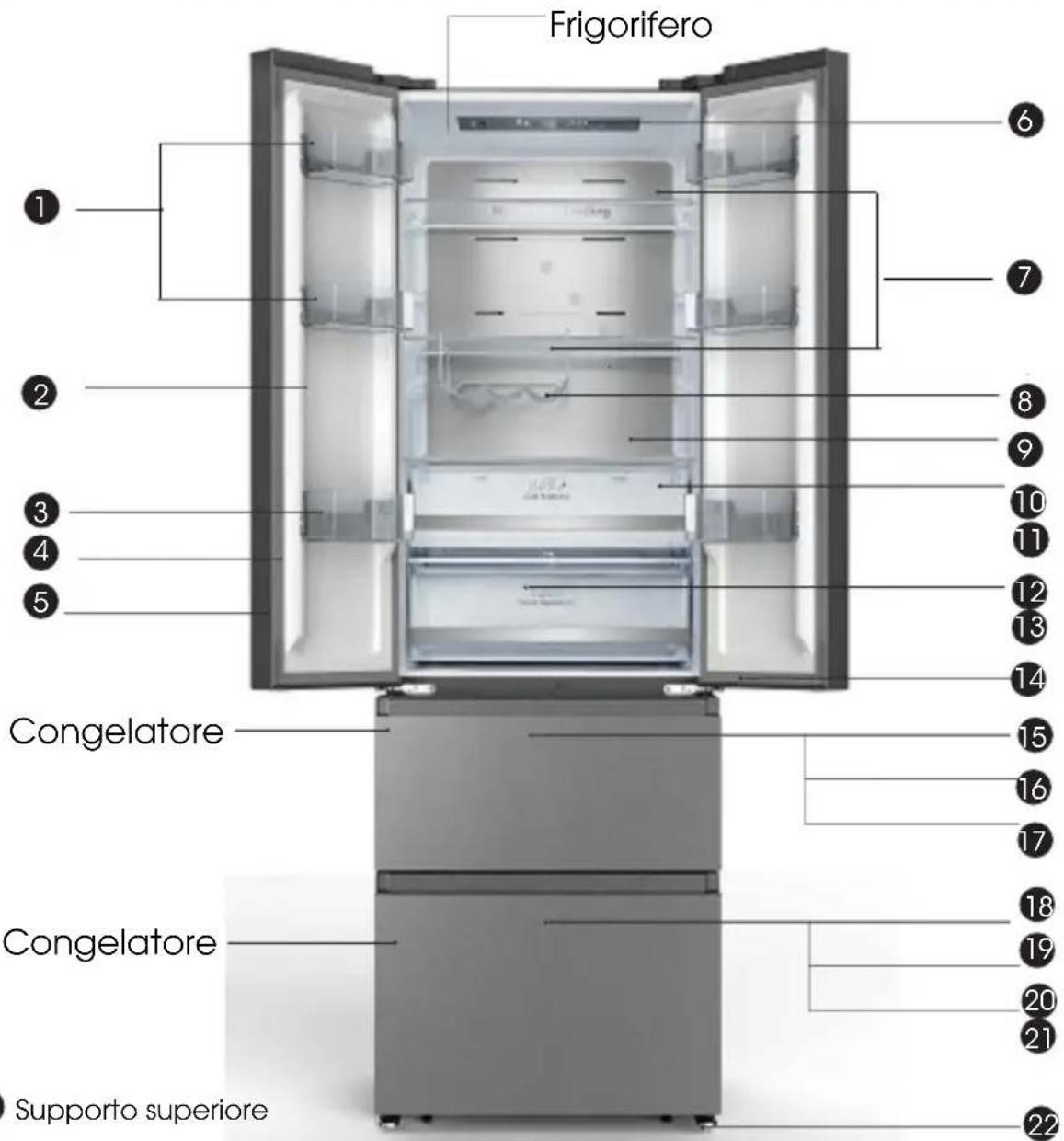 HISENSE RF632N4BCE - Descrizione elettrodomestico - 1