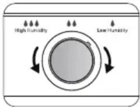 HISENSE RF632N4BCE - Verslade en vochtigheidsregeling - 1