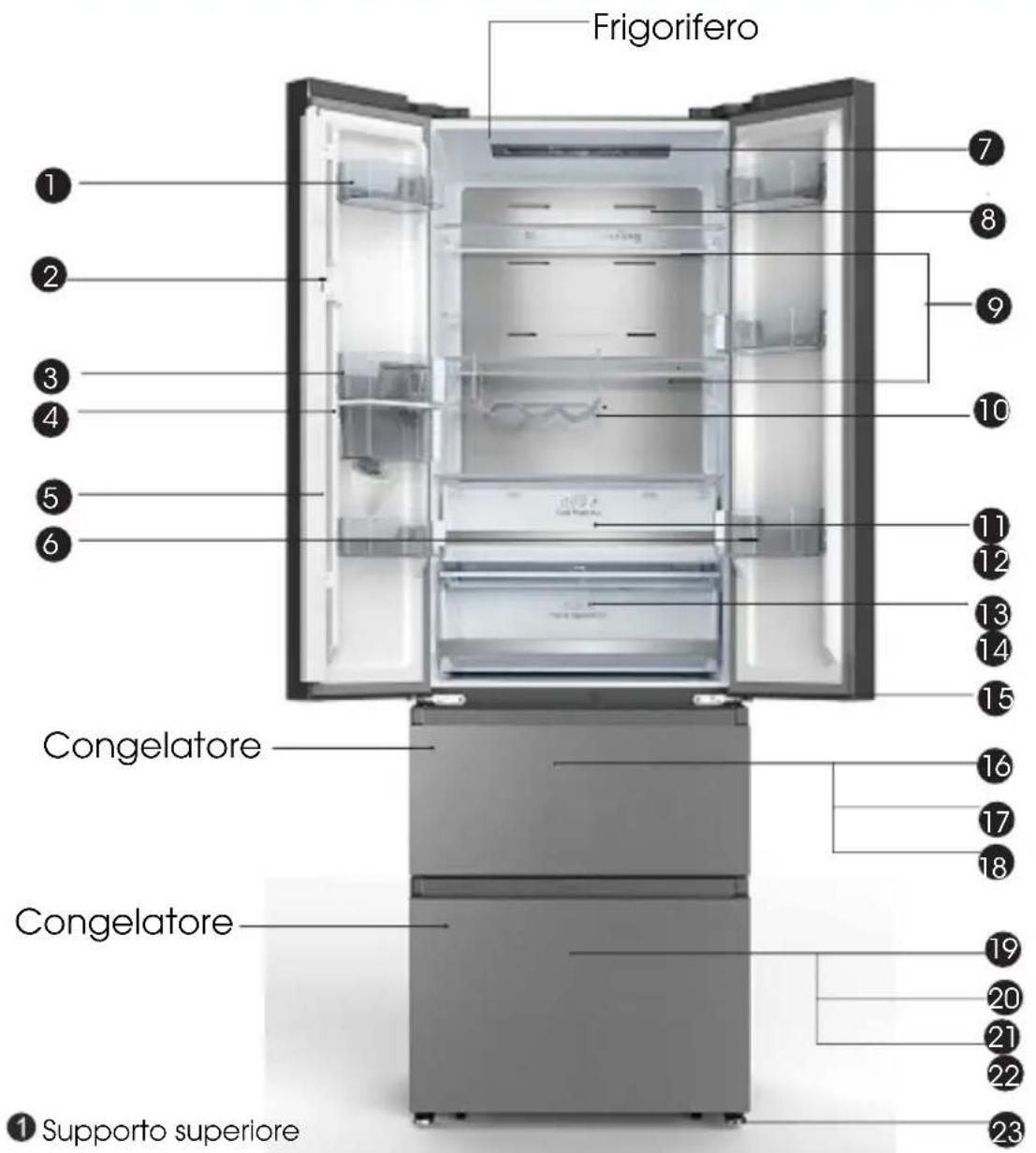 HISENSE RF632N4BCE - Descrizione elettrodomestico - 1
