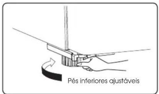 HISENSE RF632N4BCE - Nivelamento do aparelho - 2