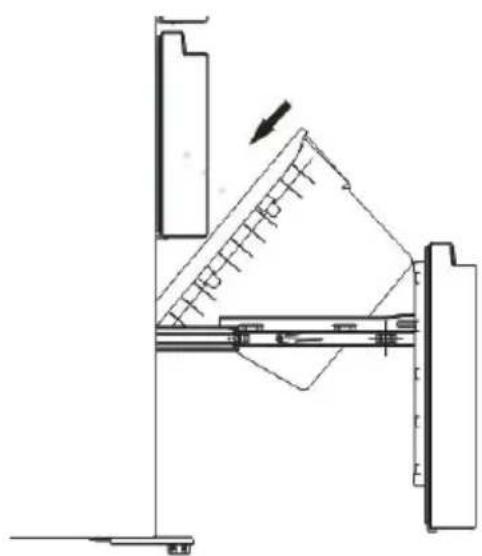 HISENSE RF632N4BCE - Monteer het diepvriezerschap opnieuw - 1